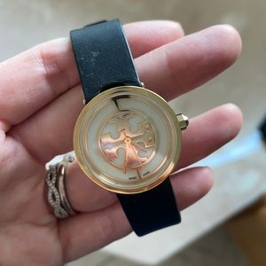 Tory Burch leather watch